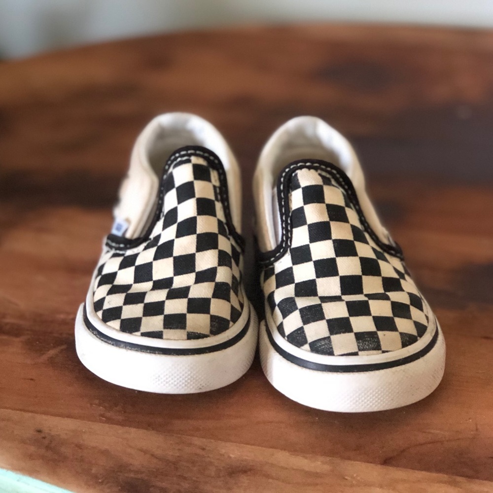 Toddler Checkerboard Vans